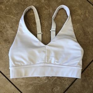 Fabletics XS White Sports Bra